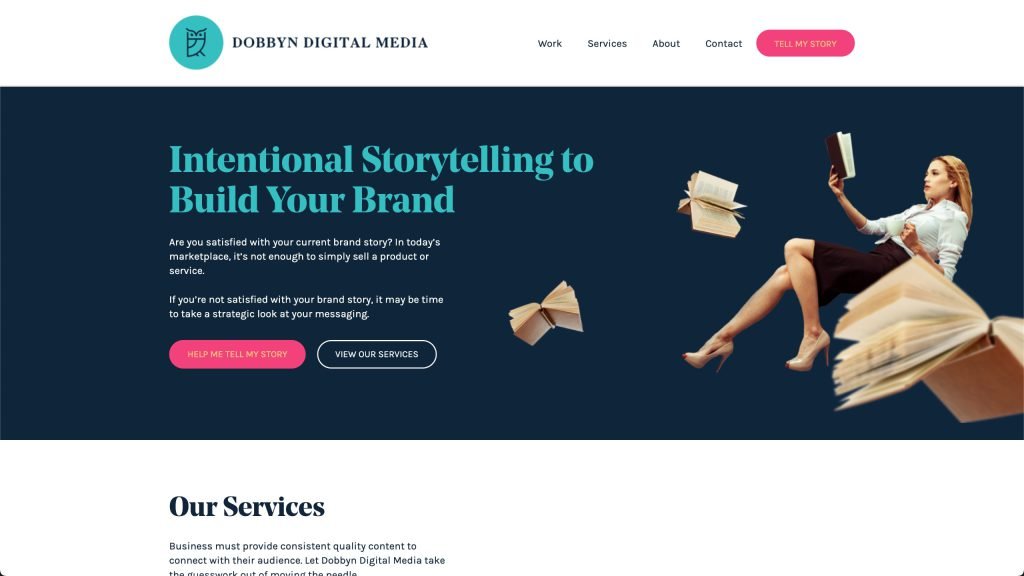 The Dobbyn Digital Media studio website