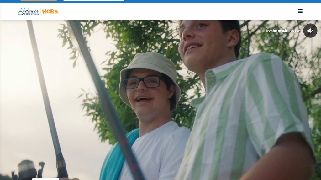 Endeavor DDD website supporting families, service providers, and developmental-disability services